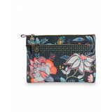PIP Studio Combi Flower Festival Cosmetic Bag - Dark Blue