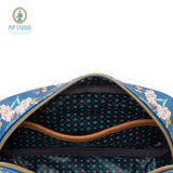 PIP Studio Petites Fleurs Small Square Cosmetic Bag - Dark Blue