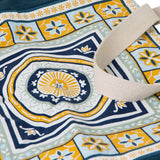J Elliot Home Kasbah Cotton Tote Shopping Bag - Blue