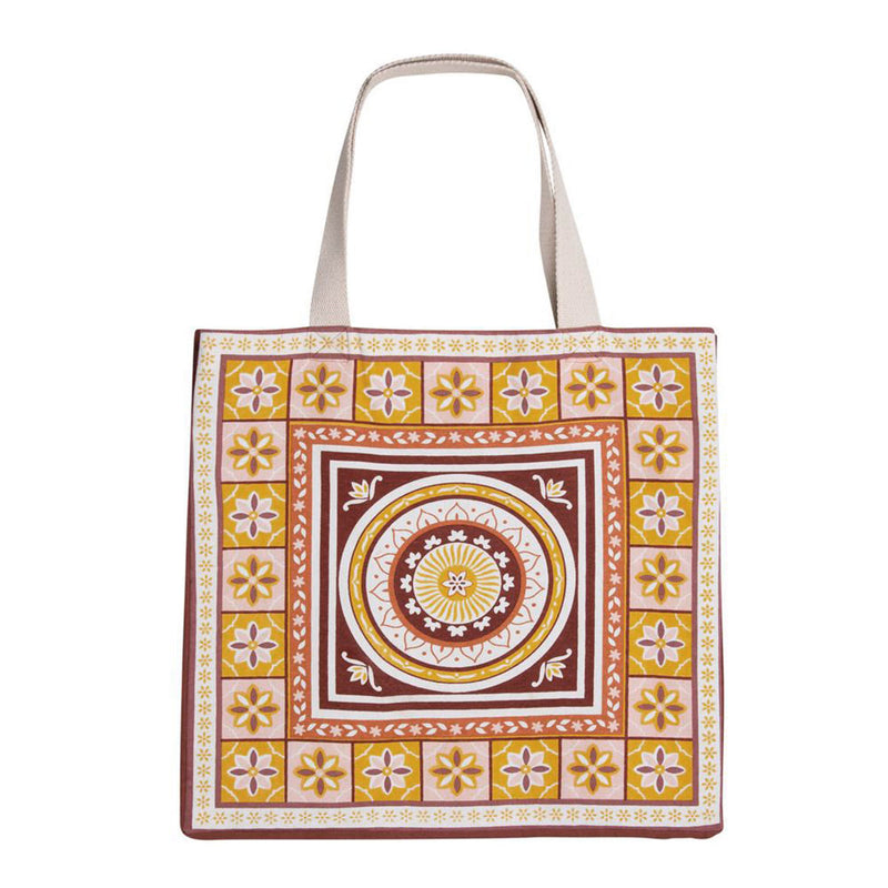 J Elliot Home Kasbah Cotton Tote Shopping Bag - Pink