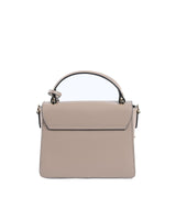 Luxury Leather Handbag in Beige