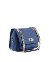 V Italia by Versace 1969 Women's Blue Leather Handbag