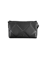 Calvin Klein Women's Black Polyester Handbag - Two Compartments
