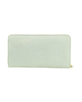 Cavalli Class Grey Purse with Light Blue Shadows and Zip Closure