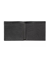 Embossed Leather Mens Wallet with Book Opening One Size Men