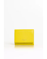 Embossed Logo Mini Wallet with Card Holder and Zip Compartment