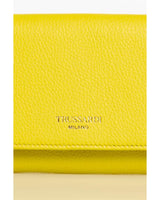 Embossed Logo Mini Wallet with Card Holder and Zip Compartment