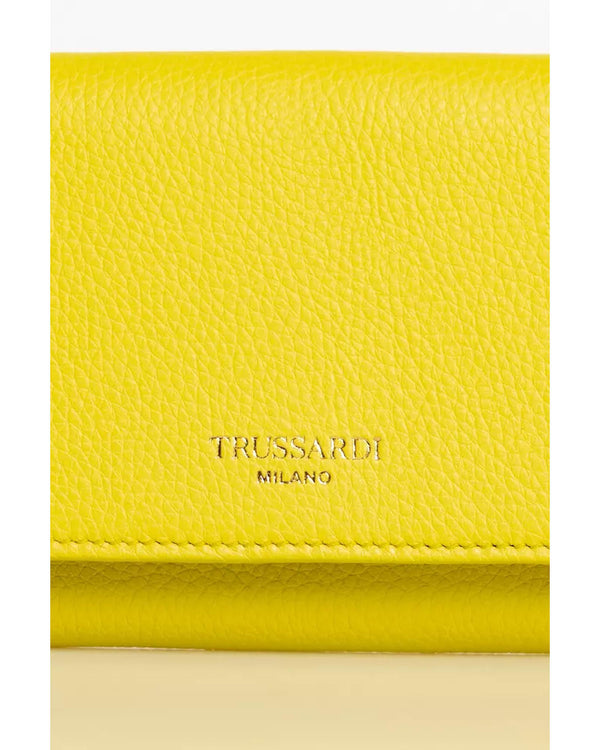 Embossed Logo Mini Wallet with Card Holder and Zip Compartment
