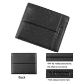 Rfid-blocking Mens Wallet with Card Holder by Baweisi - Black