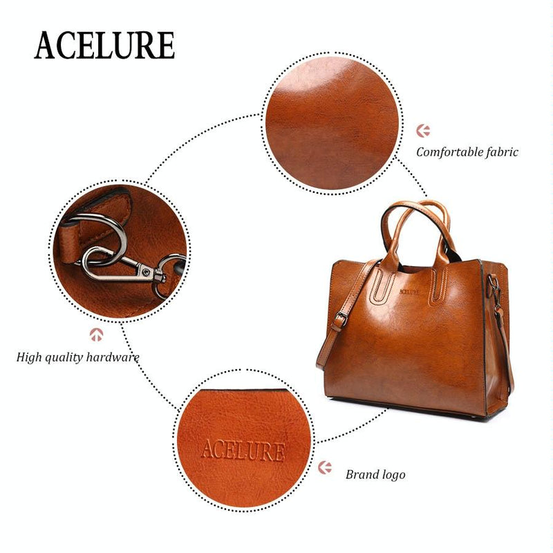 Large Tote Bag for Women - Trunk Shoulder Bag