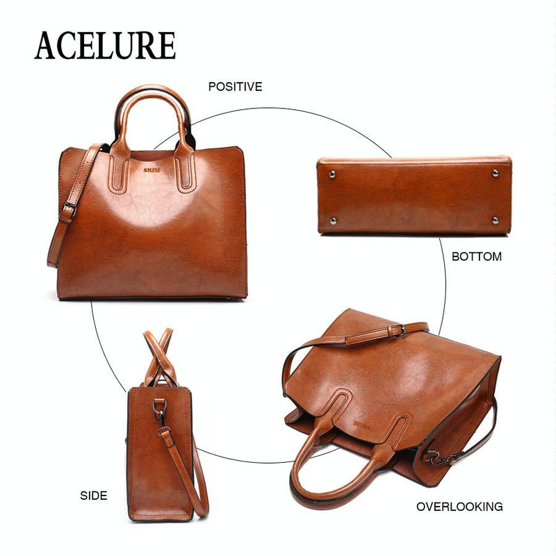 Large Tote Bag for Women - Trunk Shoulder Bag