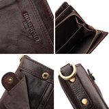Anti-magnetic Rfid Mens Wallet - Secure Protection - Khaki