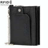 Anti-magnetic Rfid Mens Wallet - Secure Protection - Khaki
