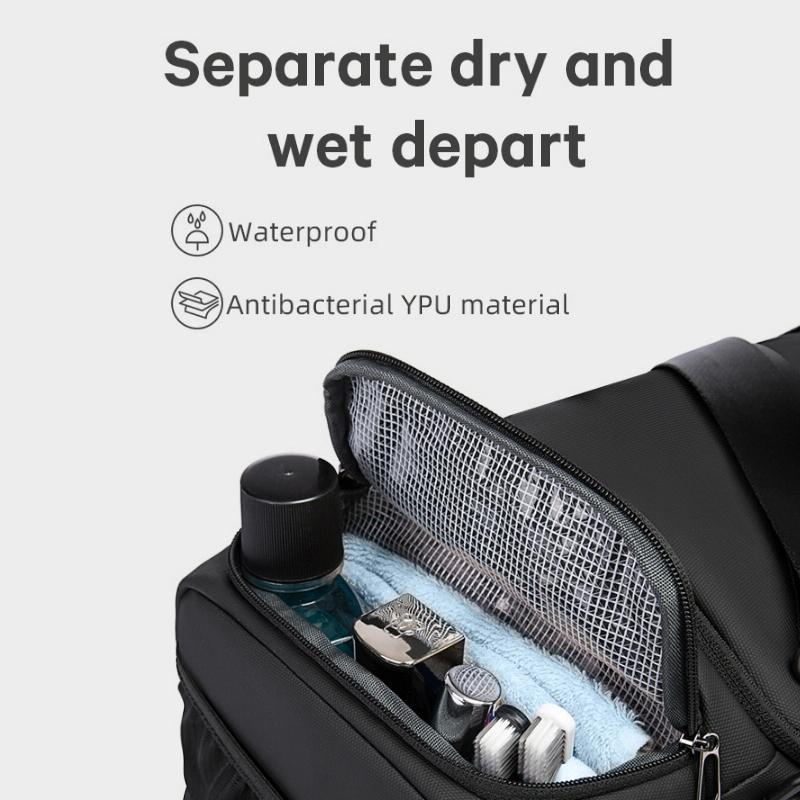 Mens Dry / Wet Fitness Bag - Multifunctional