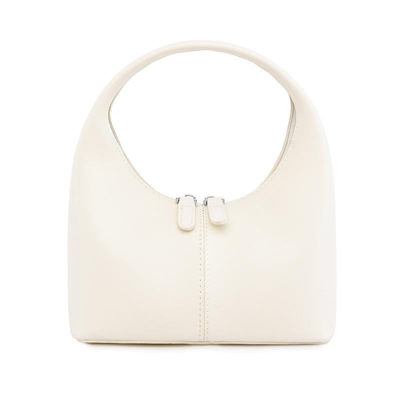 Chic Leather Handbag - Black