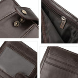 Mens Multi-card Anti-magnetic Wallet - Compact Design