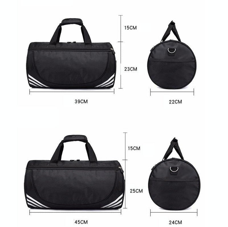 Versatile Gym Bag for Active Travel and Leisure - Gold