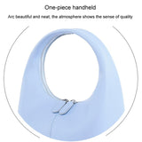 Chic Leather Handbag - White