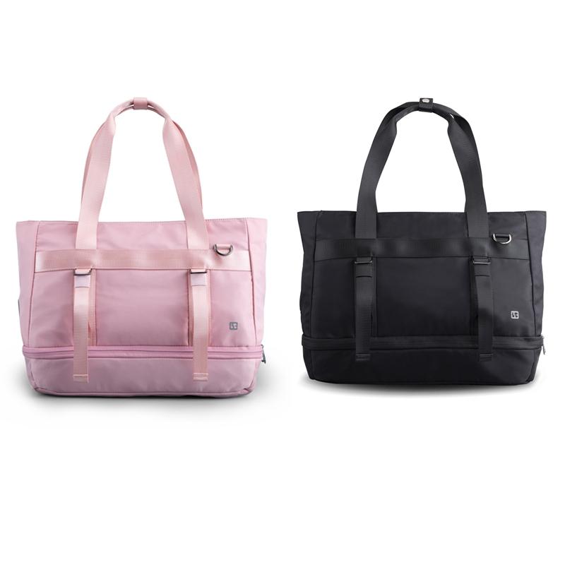 Sports USB Shoulder Bag - Compact and Versatile - Pink