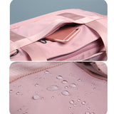 Sports USB Shoulder Bag - Compact and Versatile - Pink