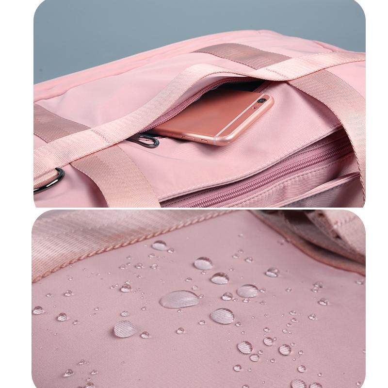 Sports USB Shoulder Bag - Compact and Versatile - Pink