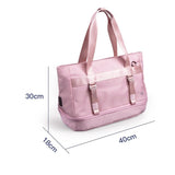 Sports USB Shoulder Bag - Compact and Versatile - Pink