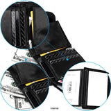 Premium Leather Multi-card Mens Wallet - Secure & Stylish - Coffee
