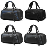Separate Wet / Dry Large Gym Bag - Grey