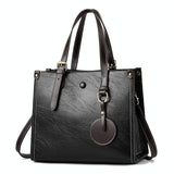 Vintage Multifunctional Handbag - Black