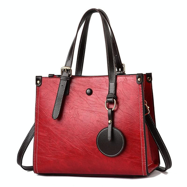 Vintage Multifunctional Handbag - Black