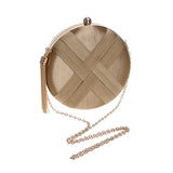 Silk Evening Clutch Bag - Green