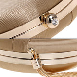 Silk Evening Clutch Bag - Green