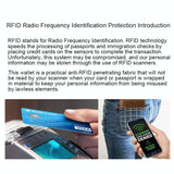 Mens Leather Rfid Blocking Card Holder Wallet