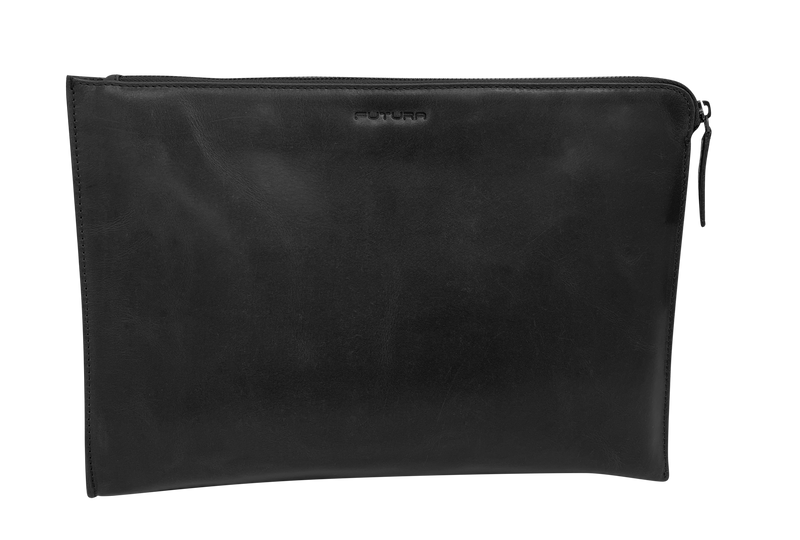 Futura Mens Document Satchel - Black