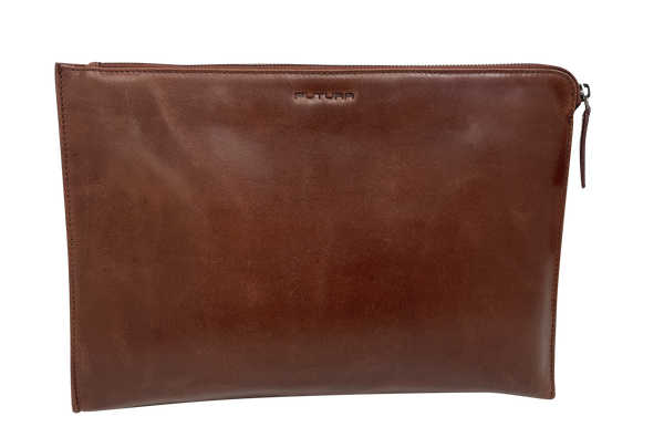 Futura Mens Document Satchel - Brown