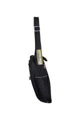 FIB Mens Tablet Crossover Bag with Shoulder Strap - Black