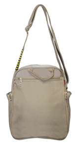 FIB Mens Tablet Crossover Bag with Shoulder Strap - Sand