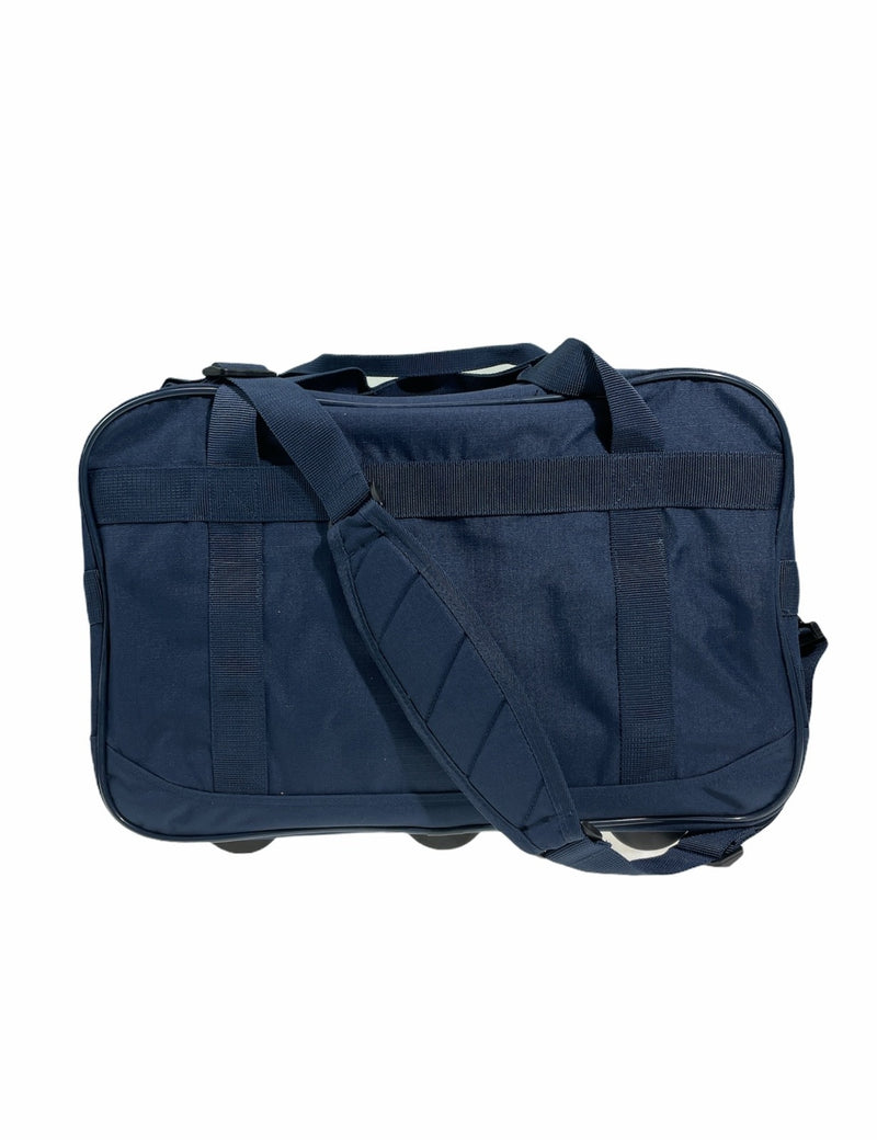 44L Foldable Duffel Bag Gym / Travel - Navy
