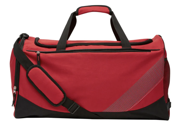 Large Foldable Sports Gym / Travel Duffle Bag Waterproof - Red