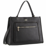 Morrissey Ladies Italian Leather Tote Bag - Black