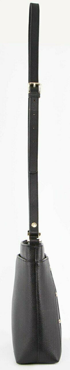 Morrissey Italian Genuine Leather Bag Cross Body Handbag Ladies - Black