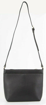 Morrissey Italian Genuine Leather Bag Cross Body Handbag Ladies - Black