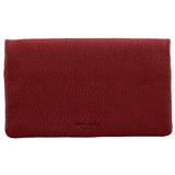 Pierre Cardin Ladies Genuine Leather Bi-Fold RFID Purse - Red