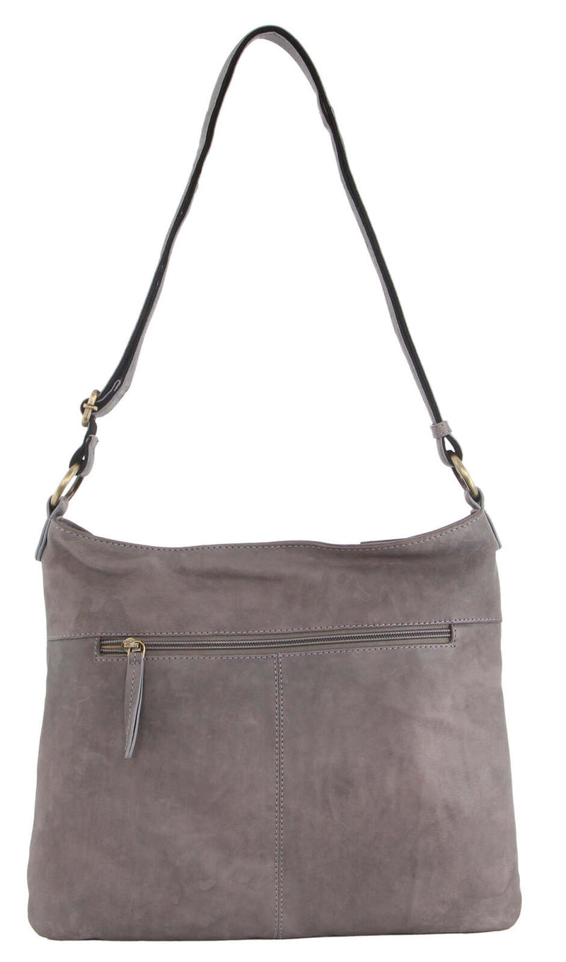 Pierre Cardin Woven Leather Ladies Cross-Body Handbag - Sky Blue