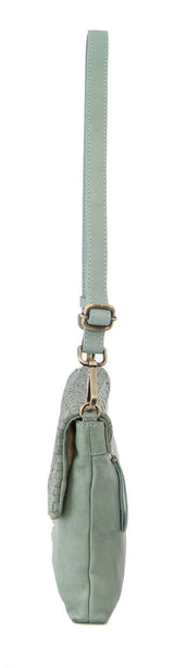 3-Piece Set Pierre Cardin Womens Woven Bags - Mint Green