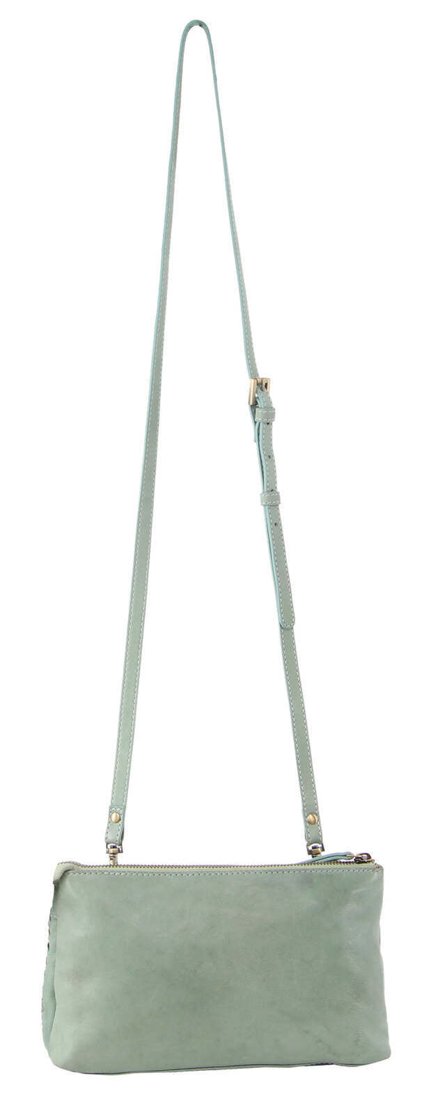3-Piece Set Pierre Cardin Womens Woven Bags - Mint Green