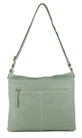 3-Piece Set Pierre Cardin Womens Woven Bags - Mint Green