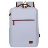 Minimalist USB Charging Laptop Backpack - Blue