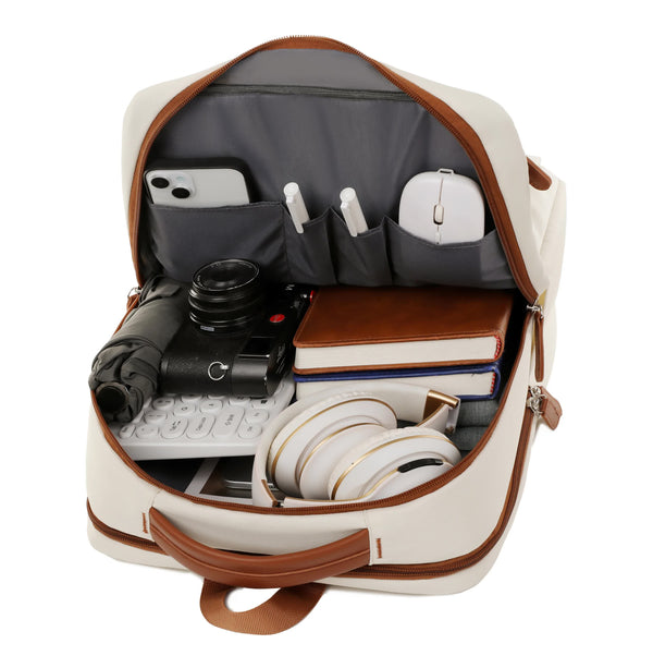Minimalist USB Charging Laptop Backpack - Grey