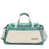 Large Capacity Gym Bag with Wet and Dry Separation – Green